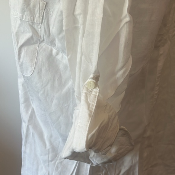 Loft Classic White Women's Button-Up Shirt - Picture 4 of 11